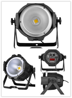 Çin DMX-512 100W COB LED RGB Par Can / saf beyaz disko sahne lambası Tedarikçi