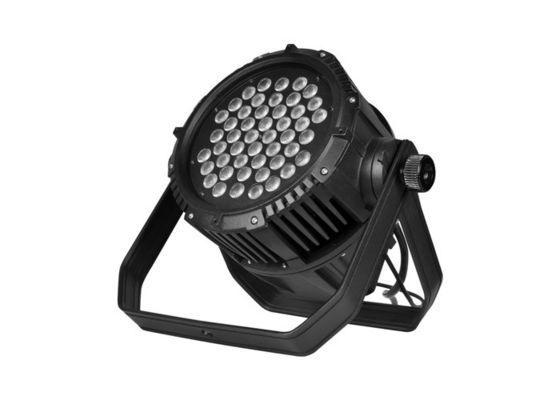 Çin DMX 512 RGB DJ LED Par Can Işıkları IP33 Aluminyum Muhafaza Sahne Aydınlatması için Tedarikçi