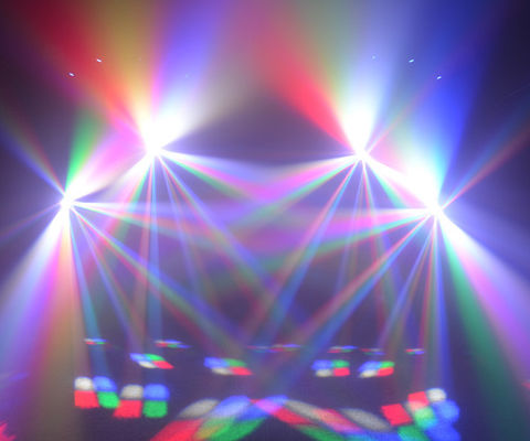 120 Watt Renkli RGBW Cree Led Kiriş Hareketli Baş Sahne Işıkları DMX512 Disco Aydınlatma Tedarikçi